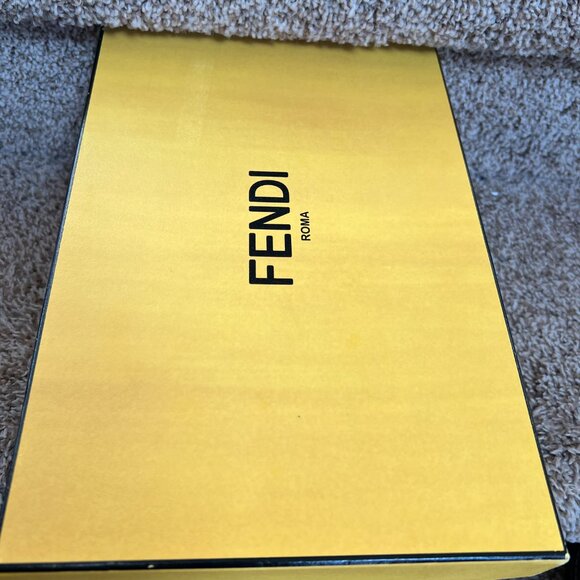 Fendi Black and Gold Sneakers - Picture 14 of 14
